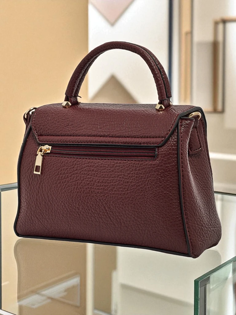 Kleine Damenhandtasche aus Öko-Leder Celoura