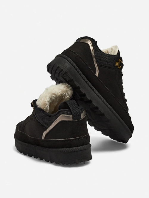 Кросівки Жіночі Diana Чорні Замшеві Зручні на Зиму