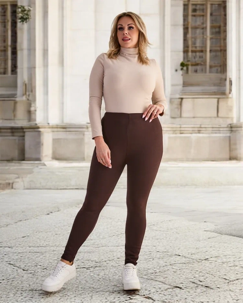 Royalfashion Isolierte Damen-Treggings-Hose PLUS SIZE