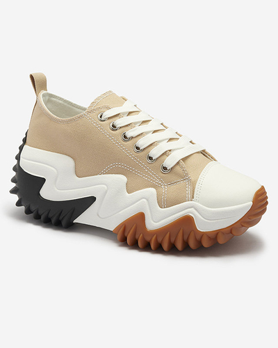 Sportschuhe a'la sneakers in beige Ascota- Footwear