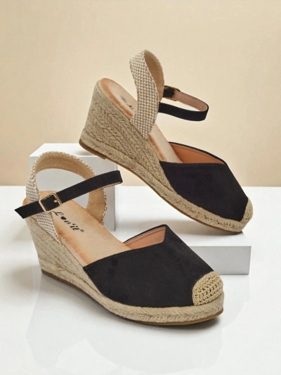 Royalfashion Damen Keilabsatz-Sandalen Solara Espadrilles