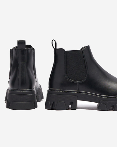 Черевики жіночі сліпони чорного кольору Inilco- Footwear