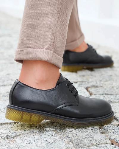 Schwarze Damen-Halbschuhe Heloso- Footwear