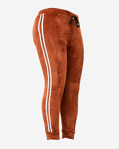 Royalfashion Isolierte Damen-Sweatpants mit Paspeln