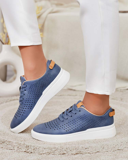 Royalfashion Жіночі ажурні кеди Deromias