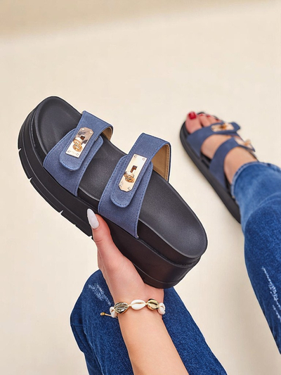 Royalfashion Жіночі босоніжки на платформі з пряжками Dalia