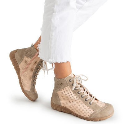 Iria rosa und grüne Damen Sportschuhe - Schuhe