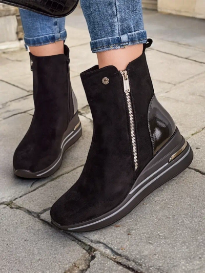 Royalfashion Damen Stiefeletten Reniozi