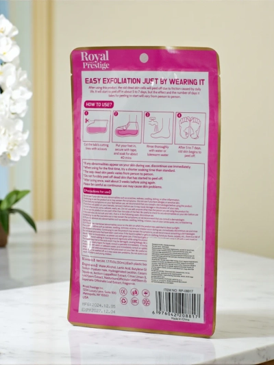 Маска для ніг - шкарпетки, що регенерують