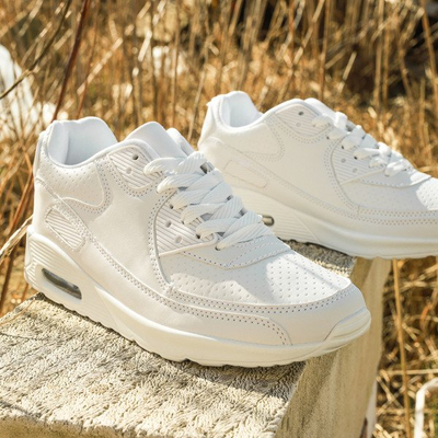 Weiße Sportschuhe aus Kunstleder Shenia - Footwear 1