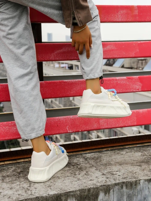 Royalfashion Жіночі платформи кросівки Venusoe