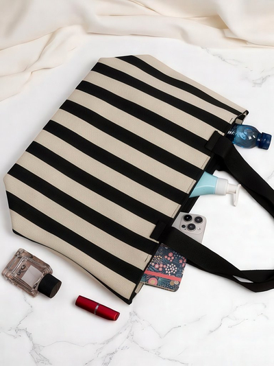 Royalfashion Stofftasche Streifen Daily