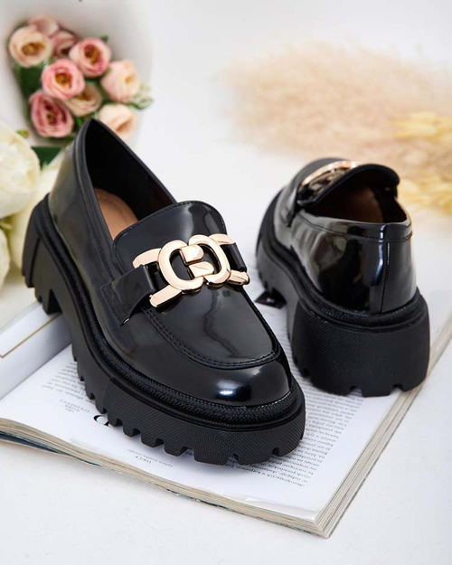 Royalfashion Жіночі лаковані мокасини Bevevra