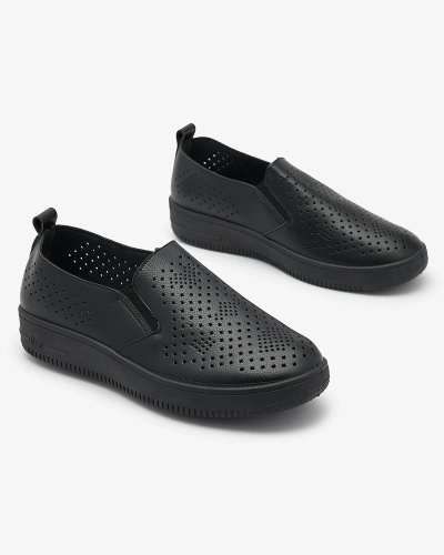 Durchbrochene Damen-Tennisschuhe mit flacher Sohle Alaga - Schuhe