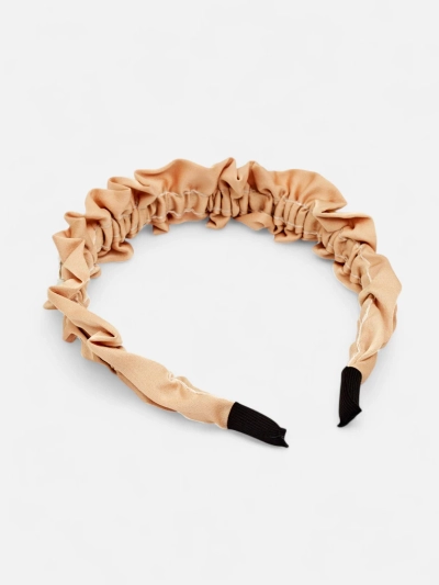 Royalfashion Haarband mit Raffung und Perlen