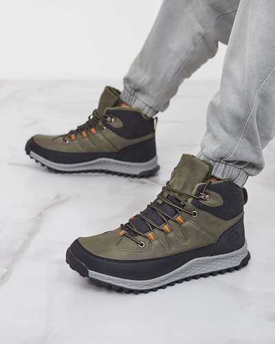 Royalfashion Herren-Trapper in grün Jekouia