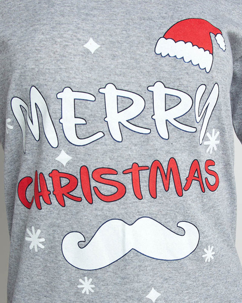 Різдвяна жіноча піжама сіра - одяг