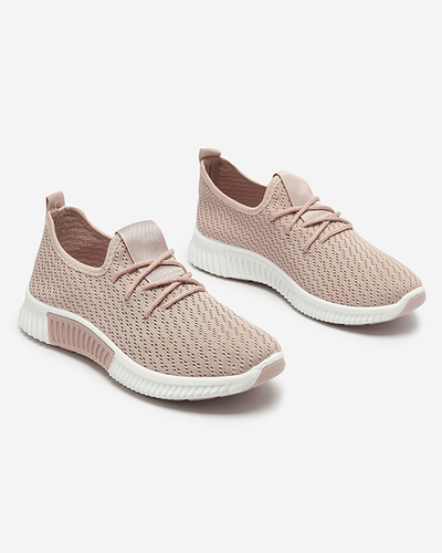 Rosa Sportschuhe für Damen aus Stoff Vobbu- Footwear