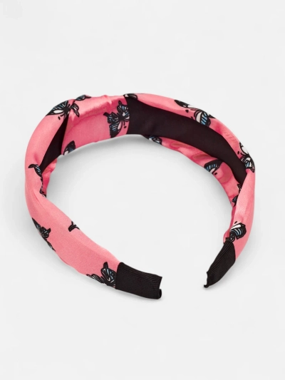 Royalfashion Haarreif mit Karomuster und Schmetterlingen Butterfly Weave