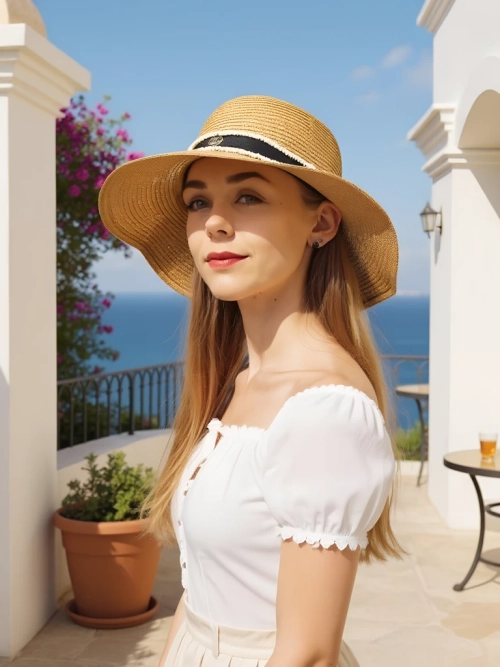 Royalfashion Солом'яний капелюх для жінок Sunny Meadow