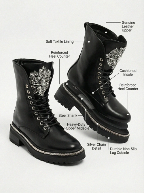 Жіночі ботильйони Evinell з екошкіри