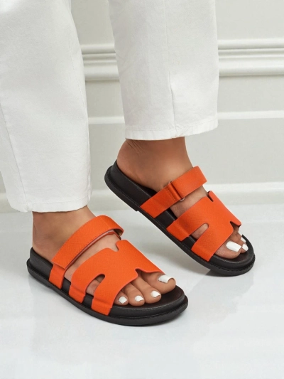 Royalfashion Damen-Sandalen aus Ökoleder ReppiFlex