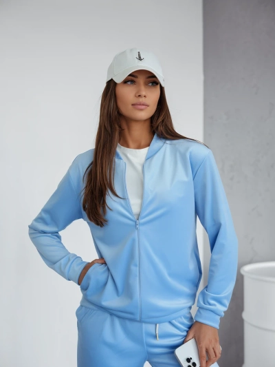 Royalfashion Damen Velours-Trainingsanzug Set