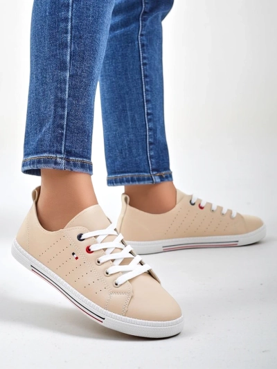 Royalfashion Damen Sneakers aus Eco-Leder Keopsa