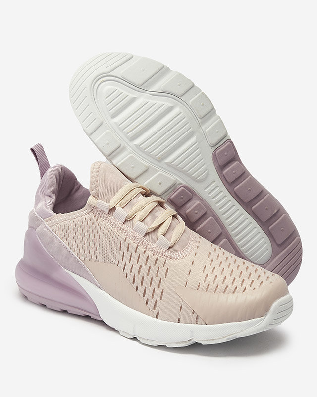 OUTLET Royalfashion Hellrosa Damen-Sportschuhe aus Stoff Tayrio