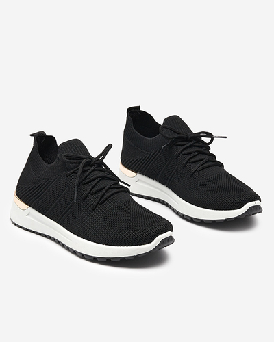Sportschuhe aus schwarzem Gewebe für Damen Ferroni - Footwear