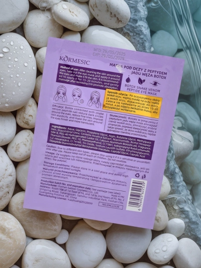 Kormesic Venustas Eye Mask – Gel-Augenmaske mit Schlangengiftpeptid