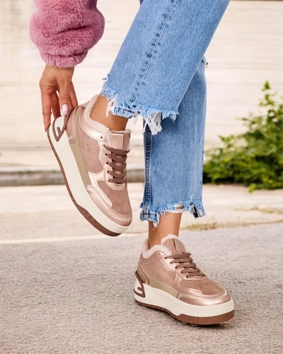 Royalfashion Damen isolierte Sneaker Garres