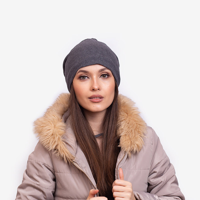 Marineblauer isolierter Damenhut mit Sternen - Accessoires