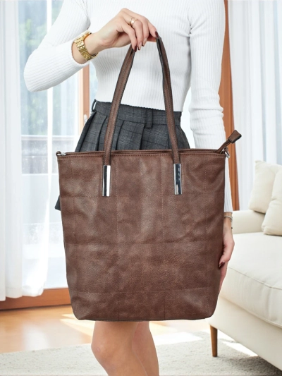Damen Shopper Handtasche Tessira aus Öko-Leder