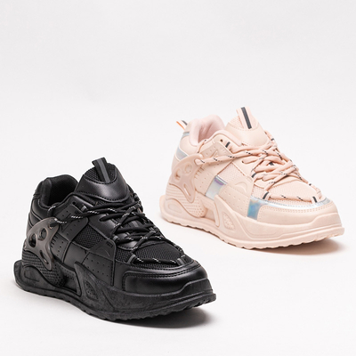 Schwarz Toshian Damen-Sportsneaker - Footwear