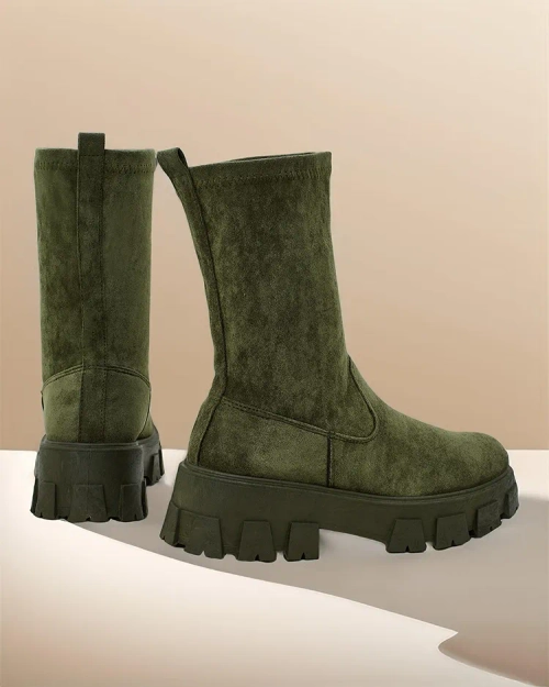 Жіночі платформені чоботи Royalfashion Firo