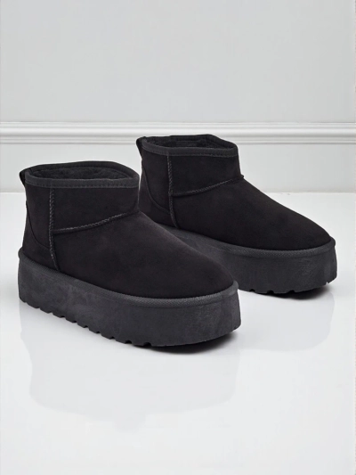 Kurze Damenstiefel a'la Schneestiefel Memi