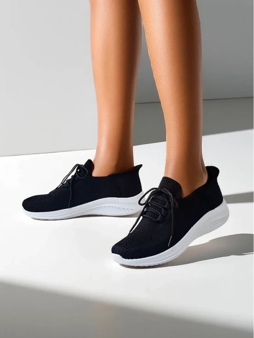 Royalfashion жіночі тканинні спортивні кросівки на платформі Errifas