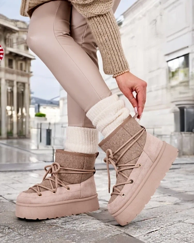 Royalfashion Damen-Schnürstiefel Filori