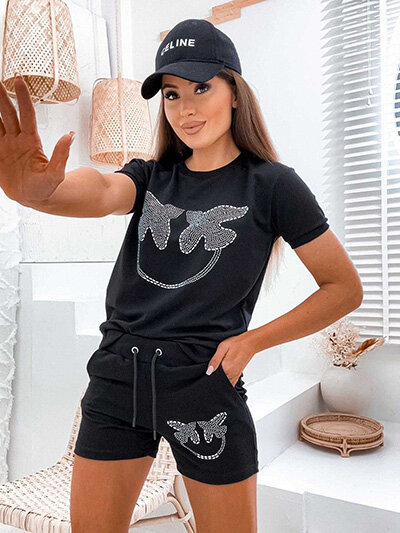 Royalfashion Damen-Sweatshirt-Set