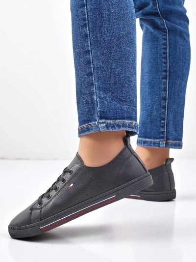 Royalfashion Damen Sneaker aus Eco-Leder Keopsa