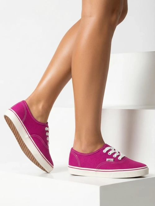 Жіночі Кеди Luna Фуксієві Тканинні Зручні на Літо