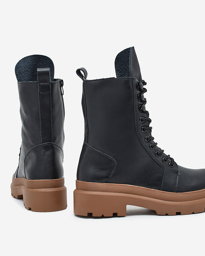 Royalfashion Eco leather women's bagger boots Vederme