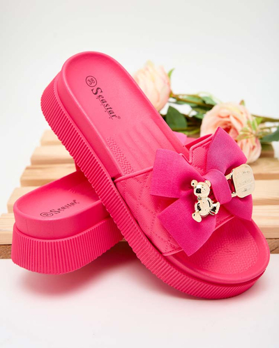 Royalfashion Damen Lemini Bow Flip-Flops