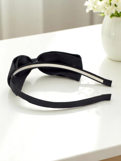 Royalfashion Haarband mit Schleife Lila