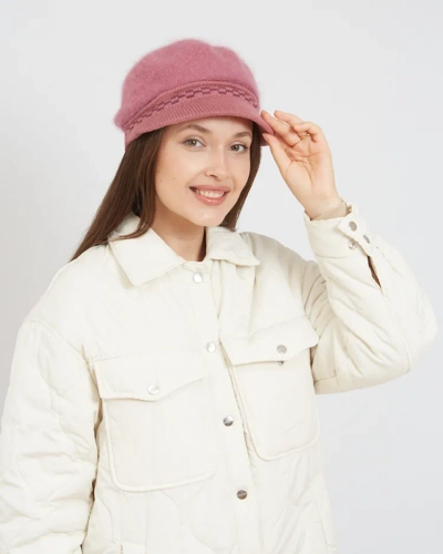 Royalfashion Damen-Baskenmütze mit Schirm