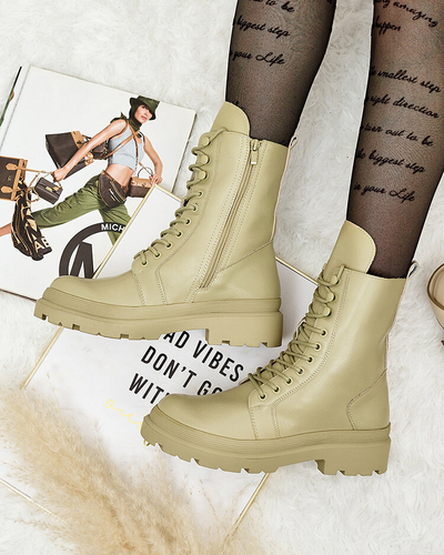 Жіночі черевики-баггі з екошкіри Royalfashion Vederme