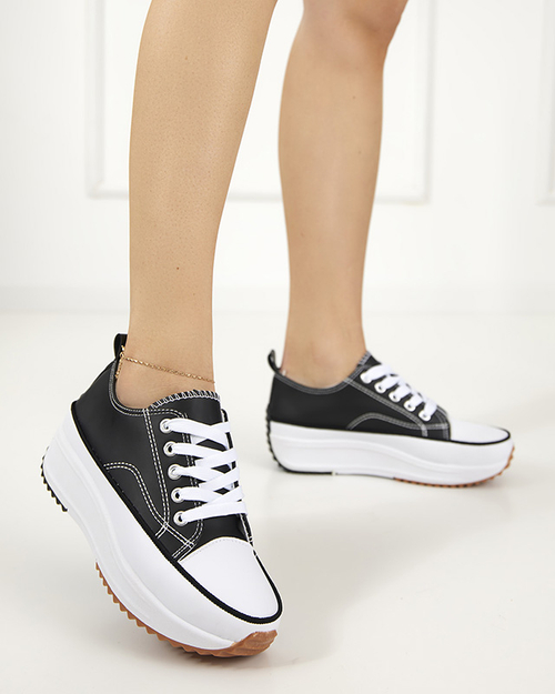 Чорні жіночі кеди Tenemika