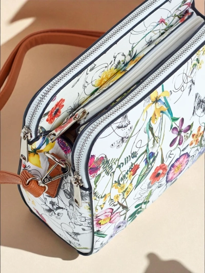 Royalfashion Kleine Damenhandtasche aus Ökoleder Florentia