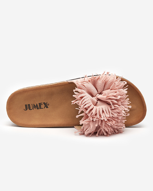 Рожеві жіночі шльопанці Ailli